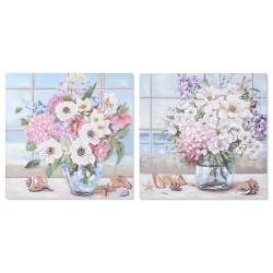 Bild DKD Home Decor 100 x 2,8 x 100 cm 100 x 3 x 100 cm Shabby Chic (2 Stück)