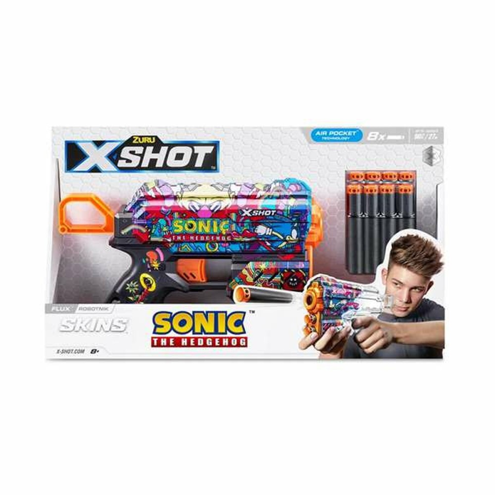 Dart Gun Zuru X-Shot Sonic Skins Flux 18,3 x 32 x 5,3 cm