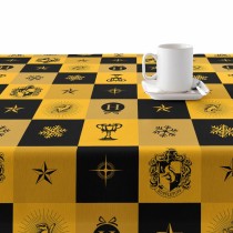 Stain-proof resined tablecloth Harry Potter Hufflepuff Multicolour 100 x 150 cm