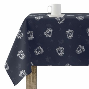 Stain-proof resined tablecloth Harry Potter Ravenclaw Shield Multicolour 200 x 150 cm