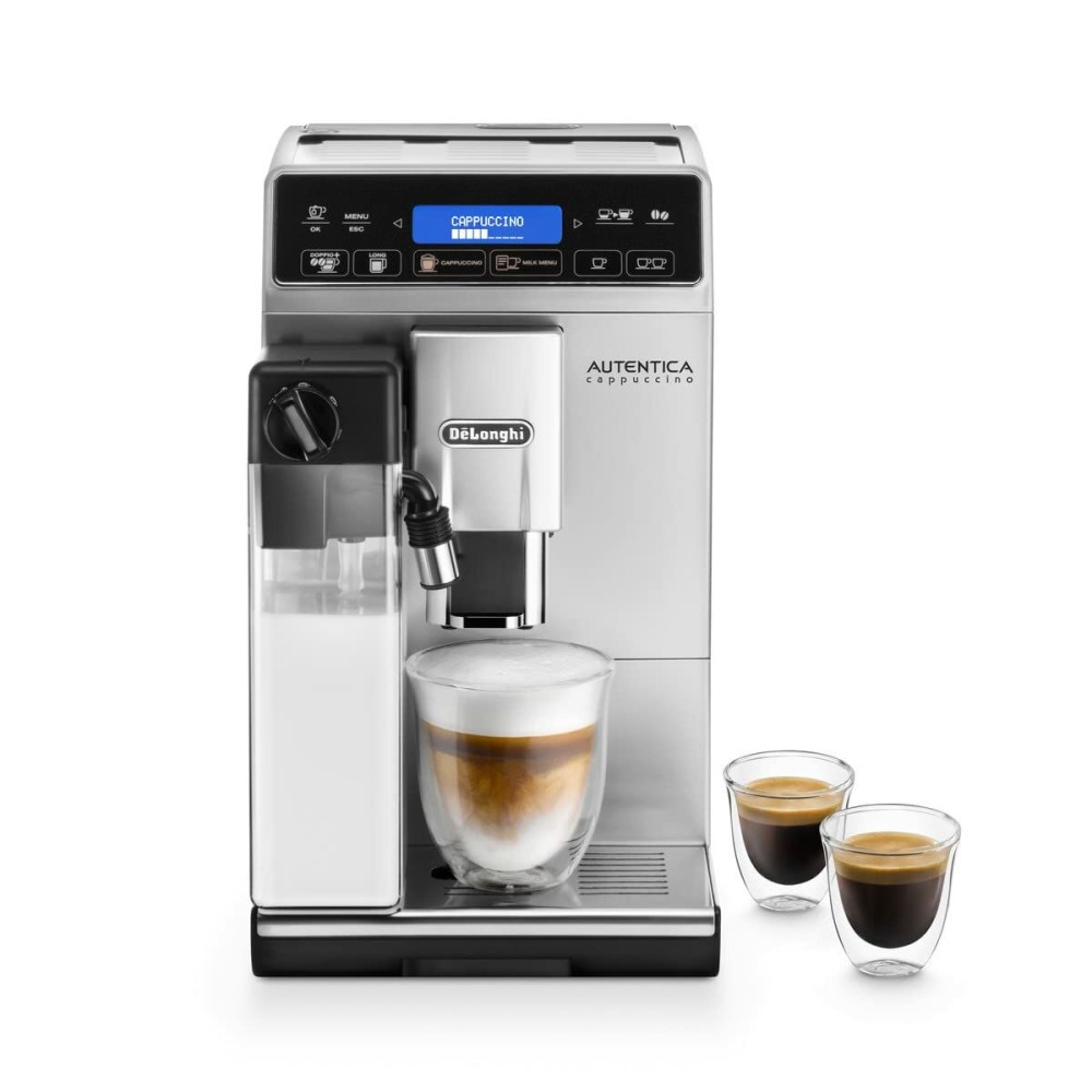 Superautomatic Coffee Maker DeLonghi Cappuccino ETAM 29.660.SB Silver 1450 W 15 bar 1,4 L