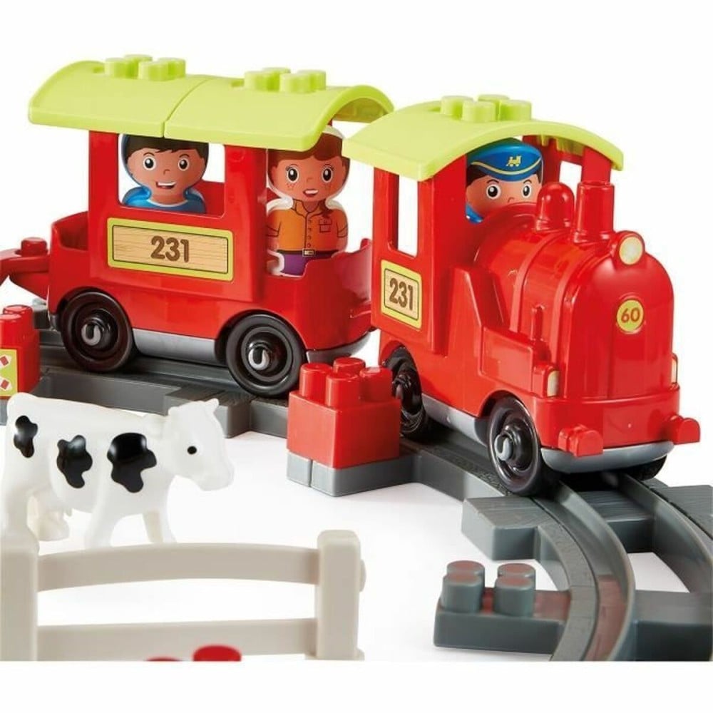 Set de construction Ecoiffier TRAIN DE CAMPAGNE