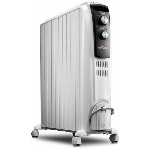 Radiateur à Huile (10 modules) DeLonghi Blanc 2500 W