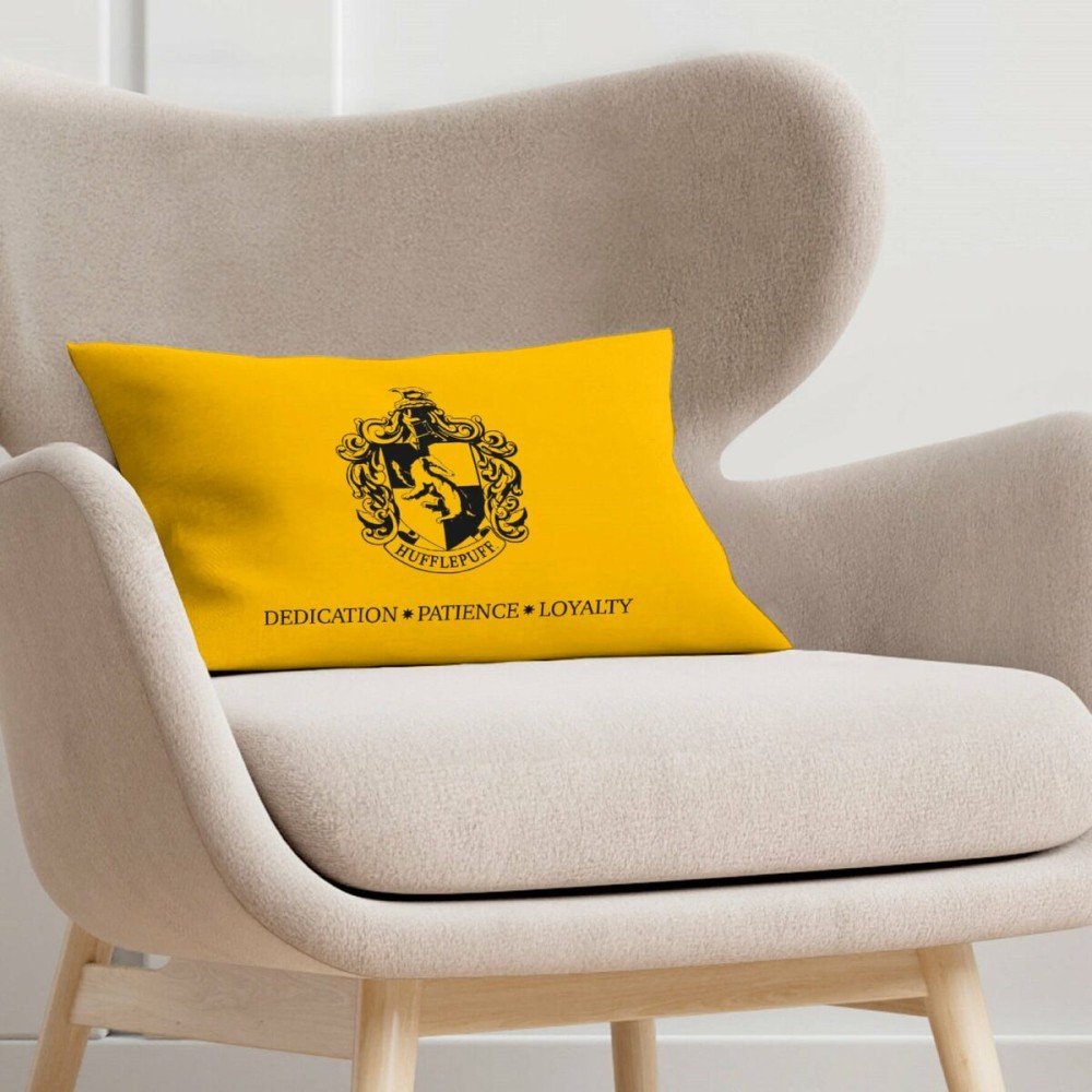 Cushion cover Harry Potter Hufflepuff Yellow Multicolour 30 x 50 cm