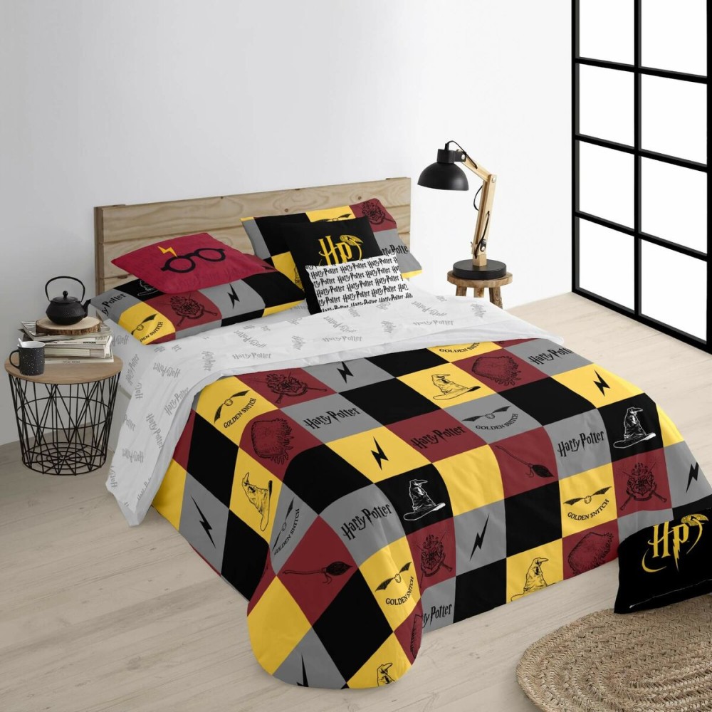 Bettdeckenbezug Harry Potter Hogwarts Bunt 175 Fäden 220 x 220 cm Double size