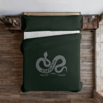 Housse de Couette Harry Potter Slytherin Value Multicouleur 175 Fils 140 x 200 cm Lit 1 persone