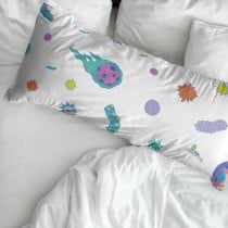 Pillowcase Rick and Morty Wubba Lubba Multicolour 175 Threads 45 x 125 cm