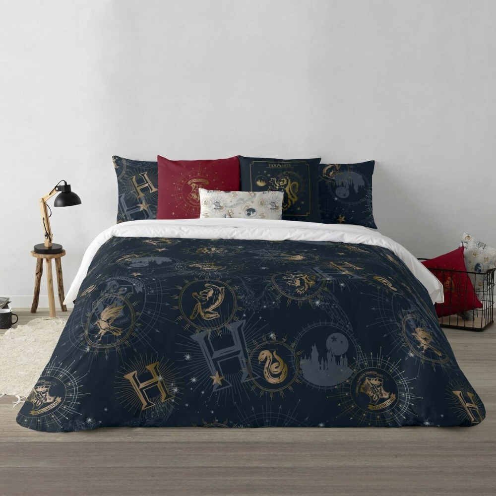 Housse de Couette Harry Potter Gold Multicouleur 175 Fils 155 x 220 cm Lit 1 persone