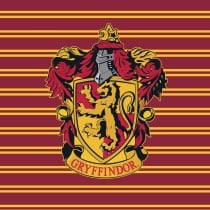 Bettdeckenbezug Harry Potter Gryffindor Shield Bunt 175 Fäden 180 x 220 cm Einzelmatratze