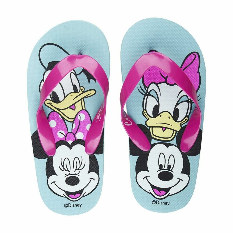 Tongs pour Enfants Minnie Mouse Bleu