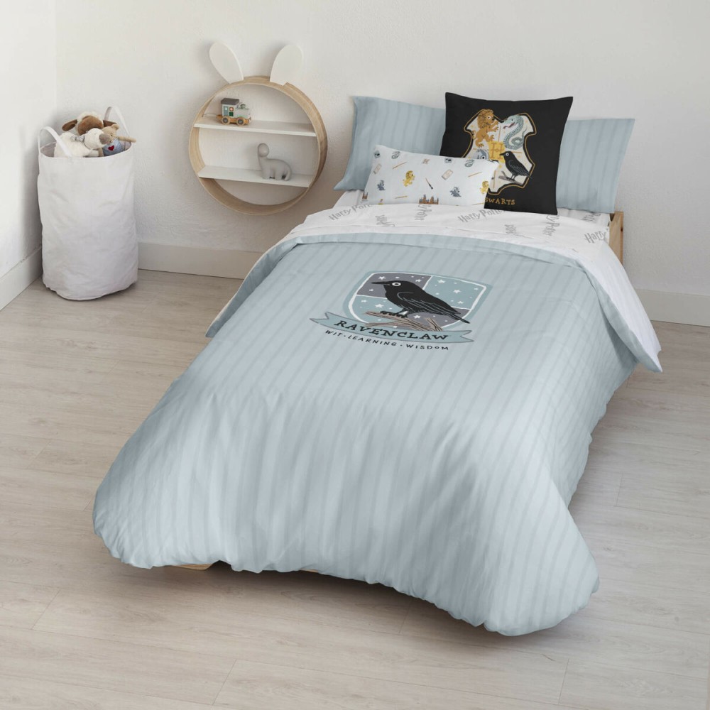 Housse de Couette Harry Potter Ravenclaw Sweet Multicouleur 175 Fils 140 x 200 cm Lit 1 persone