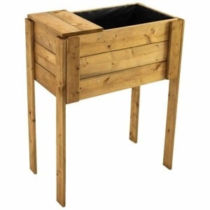 Pflanzgestell Ekju Holz 61 x 35 x 79 cm 25 L