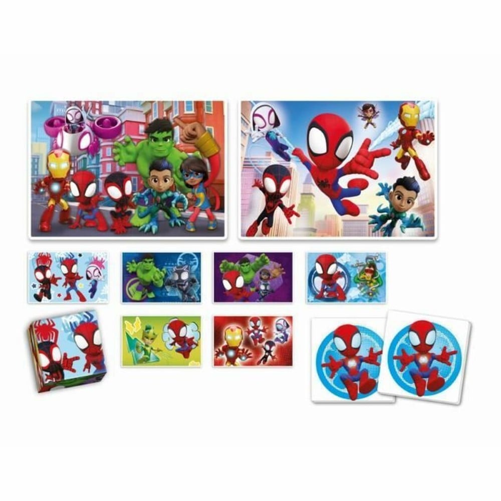 Lernspiel Clementoni Coffret Spidey 4 en 1 (FR)