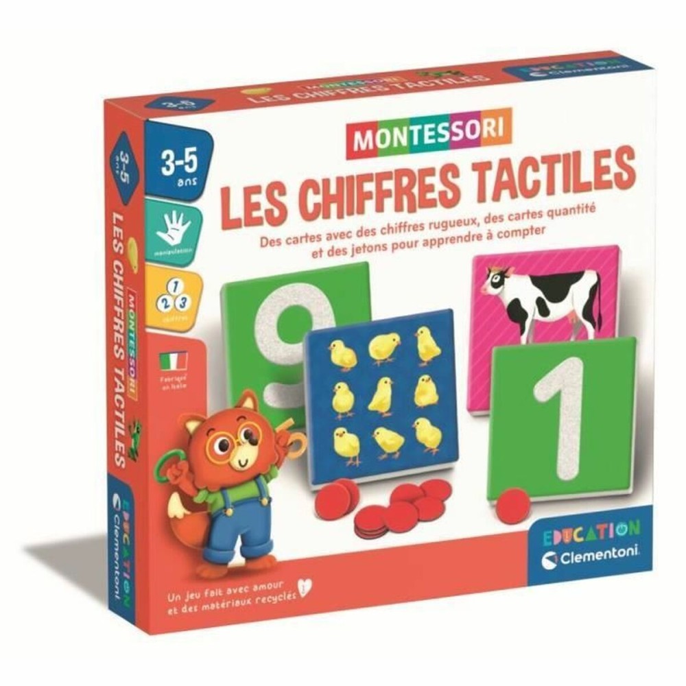 Jouet Educatif Clementoni Les chiffres tactiles (FR)