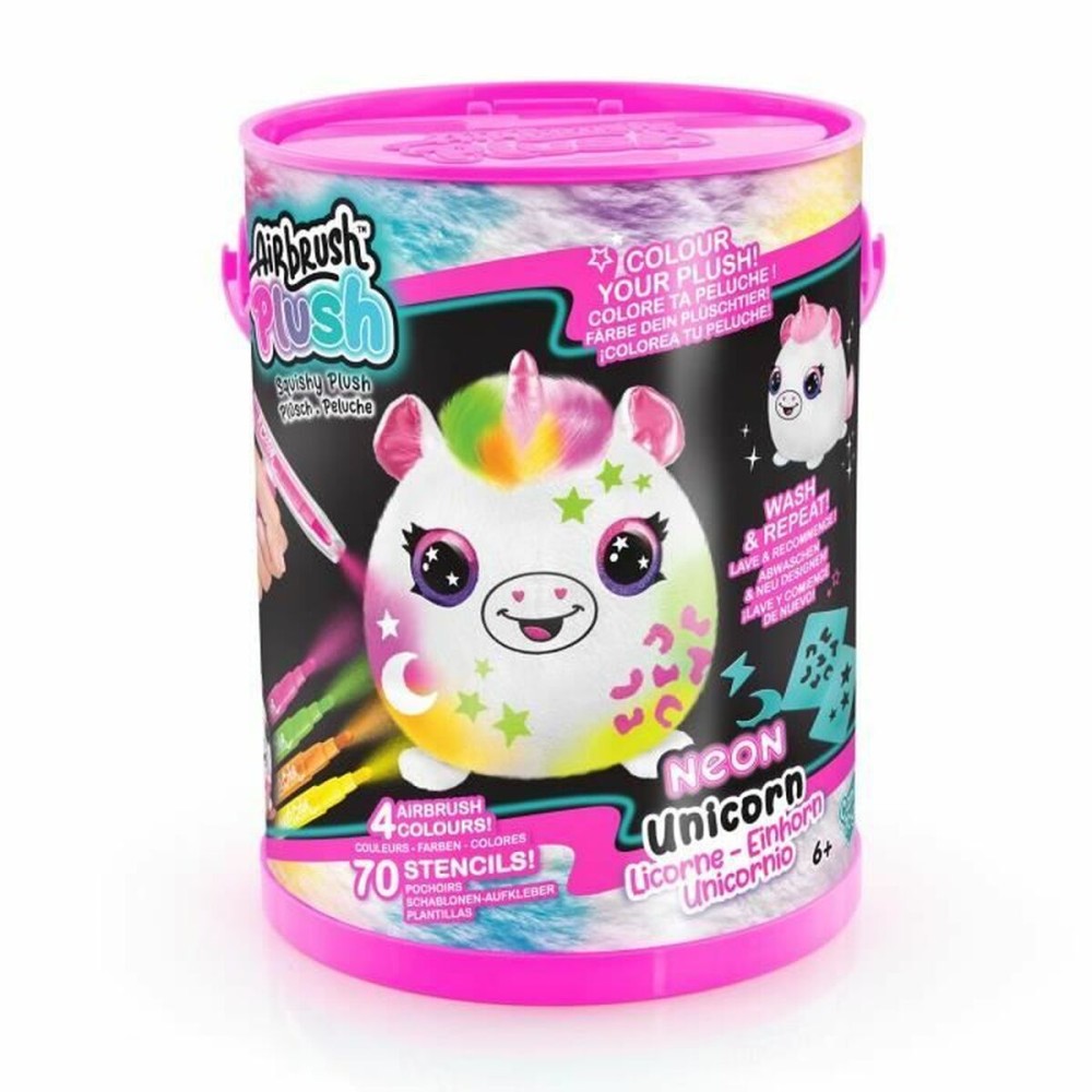 Animal en Peluche Canal Toys Neon Licorne