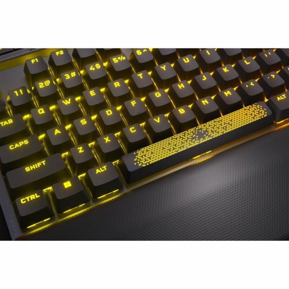 Bluetooth-Tastatur Corsair K70 MAX RGB Schwarz Grau Französisch AZERTY