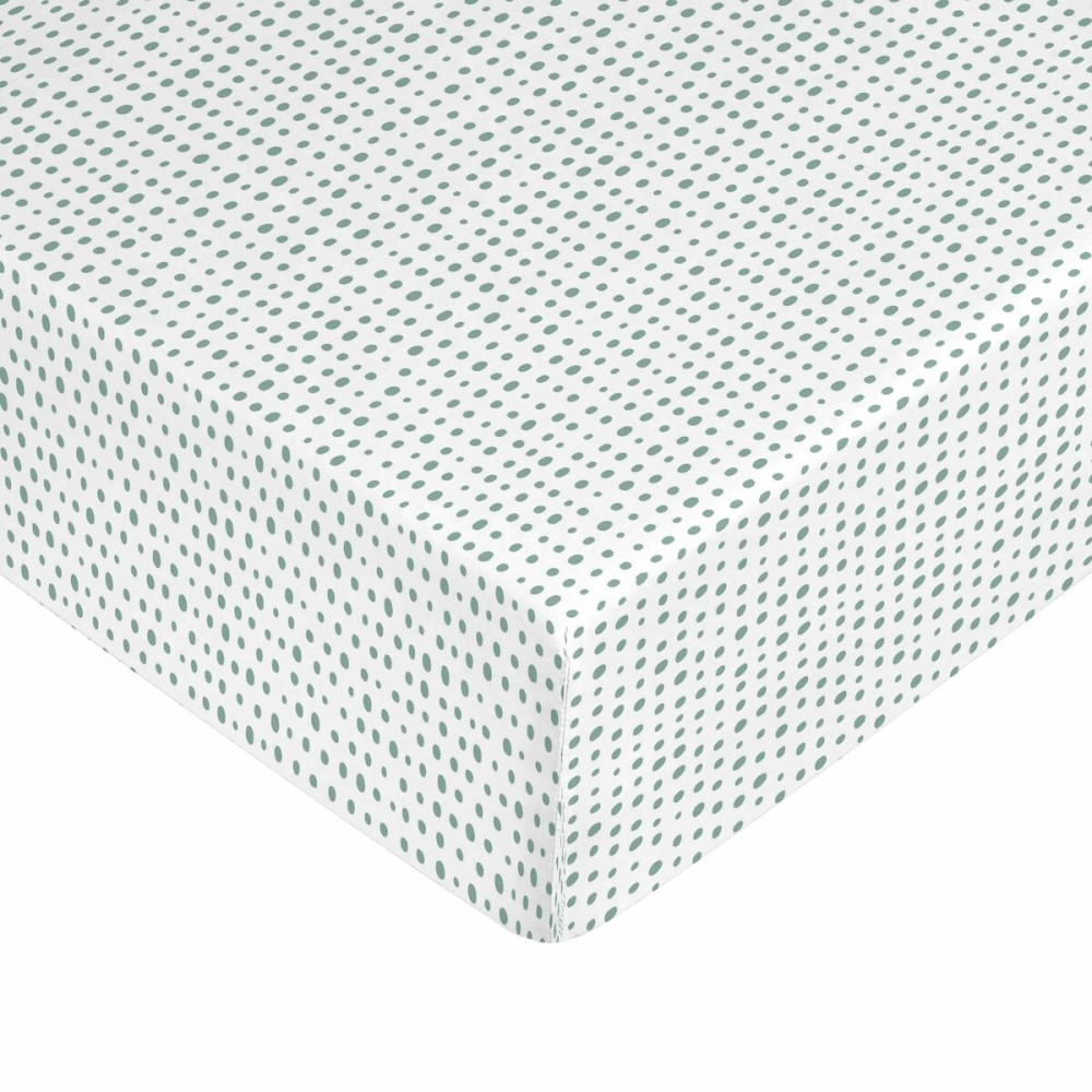 Drap housse Kids&Cotton Dayton Multicouleur Lit 1 persone 105 x 200 cm