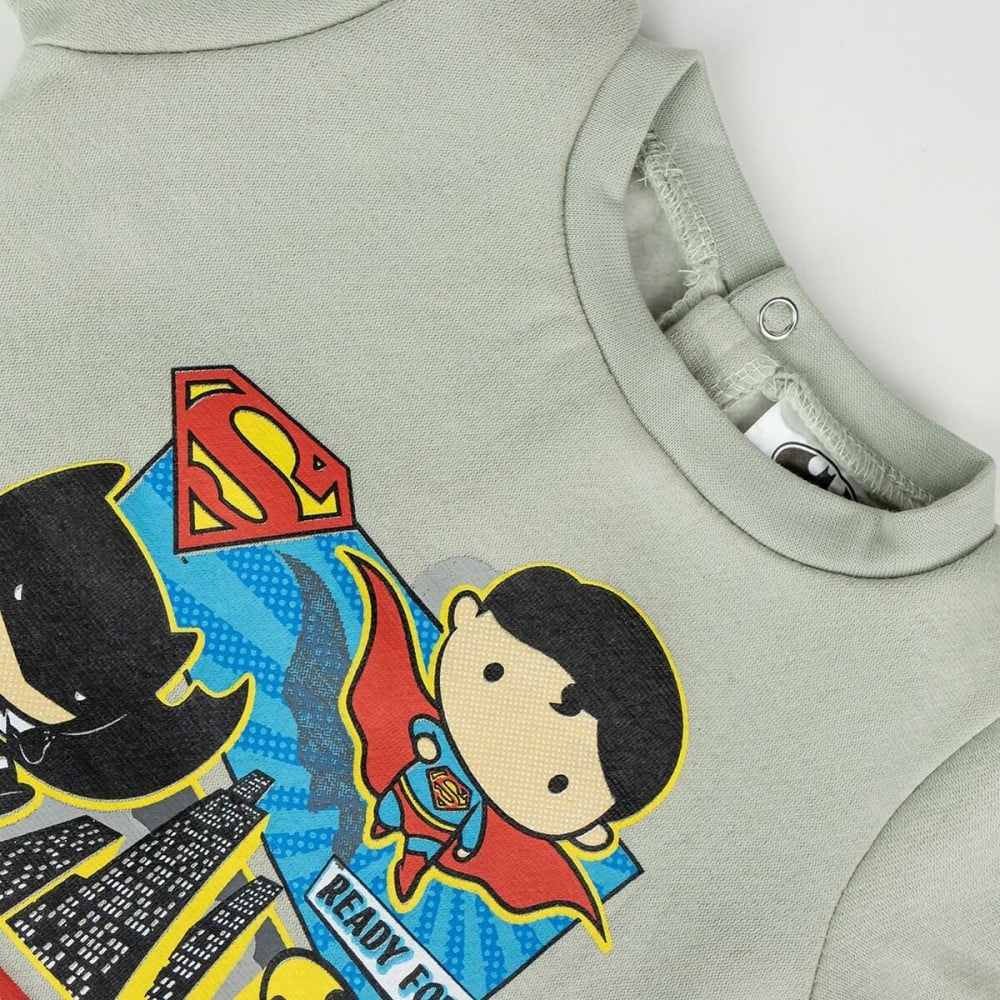 Baby's Tracksuit Justice League Grey