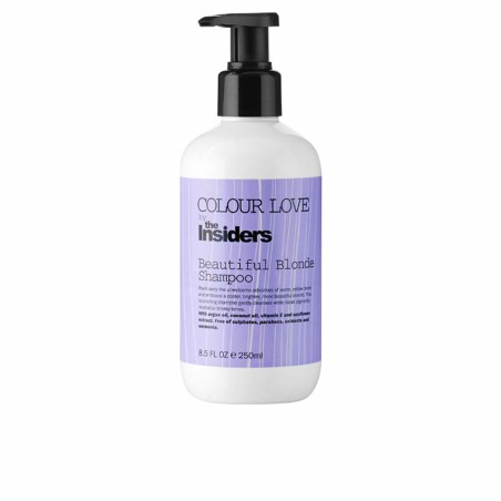 Shampoo zur Farbneutralisierung The Insiders Colour Love Blondes Haar (250 ml)