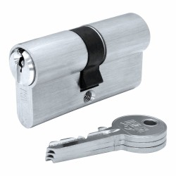 Cylinder IFAM F5S3535N nickel European Silver Brass Long camlock (70 mm)