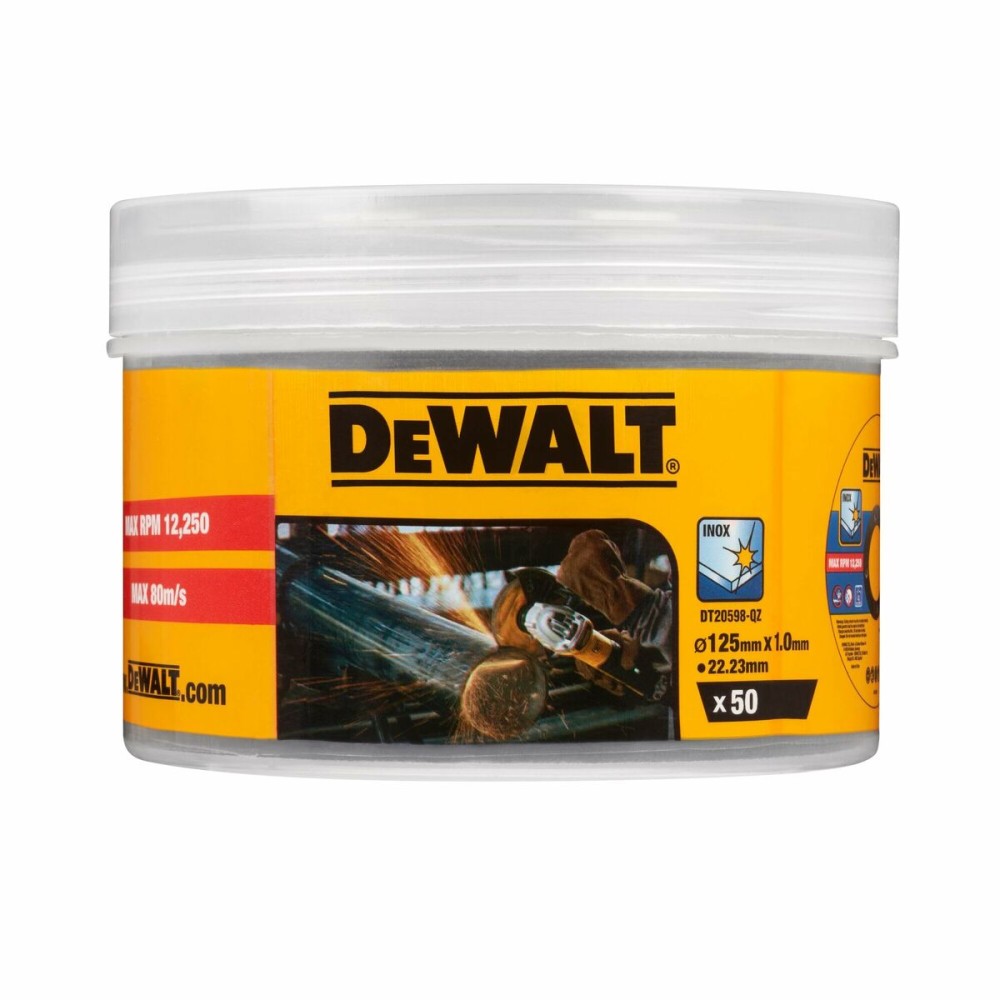 Disques de coupe Dewalt dt20598-qz Ø 125 mm Meuleuse d'angle (50 Unités)