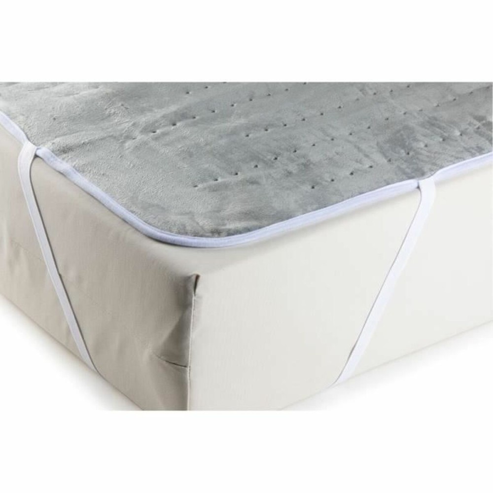 Housse de matelas électrique DOMO Individuel Franela Gris 150 x 80 cm