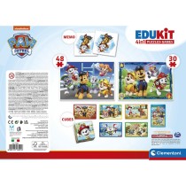 4-Puzzle Set The Paw Patrol Clementoni Edukit