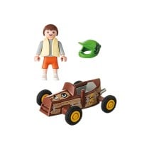 Jointed Figure Playmobil Karting 6 Pieces