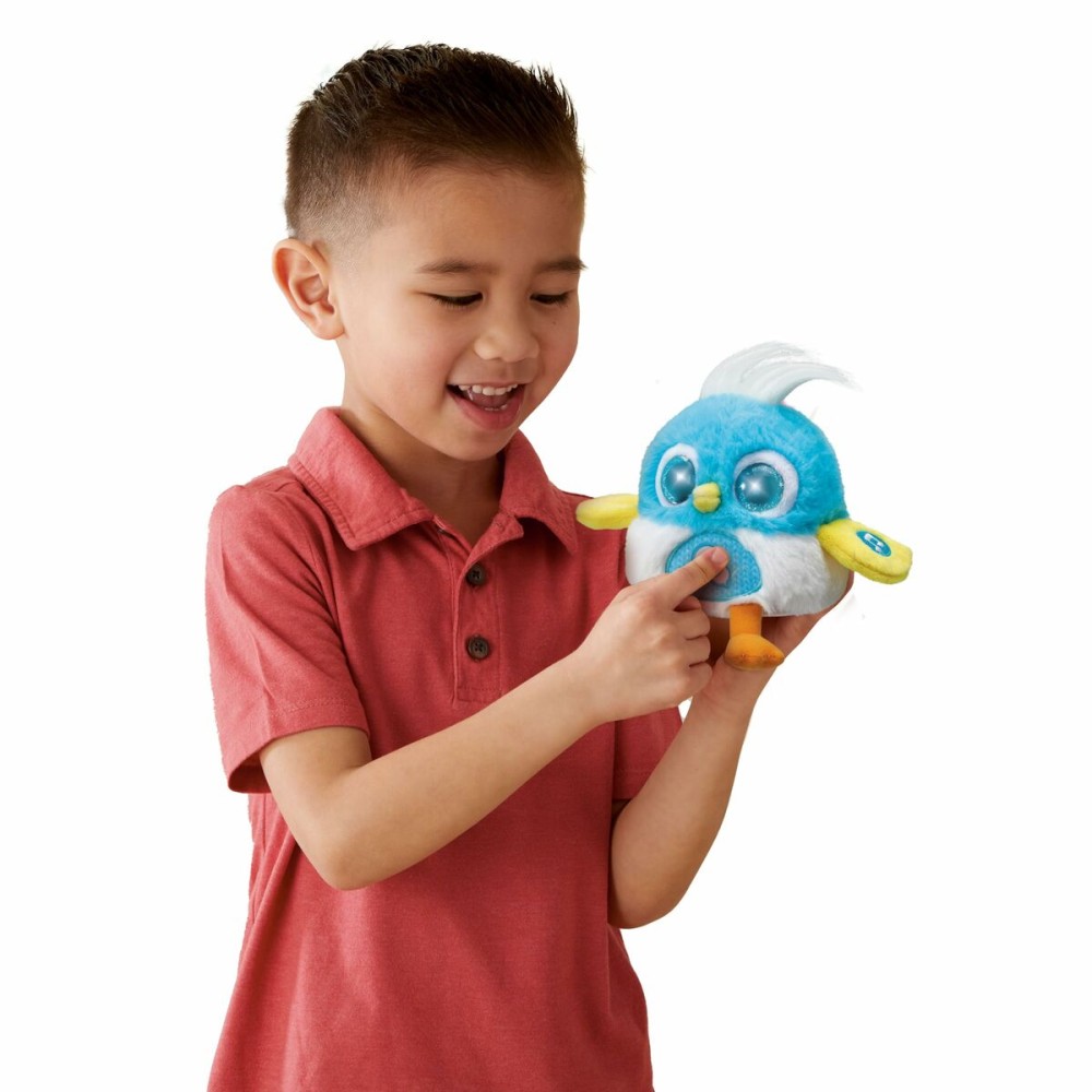 Peluche sonore Vtech Lolibirds Lolito Bleu