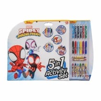 Boîte d’Activités pour coloriage Spidey 5 en 1