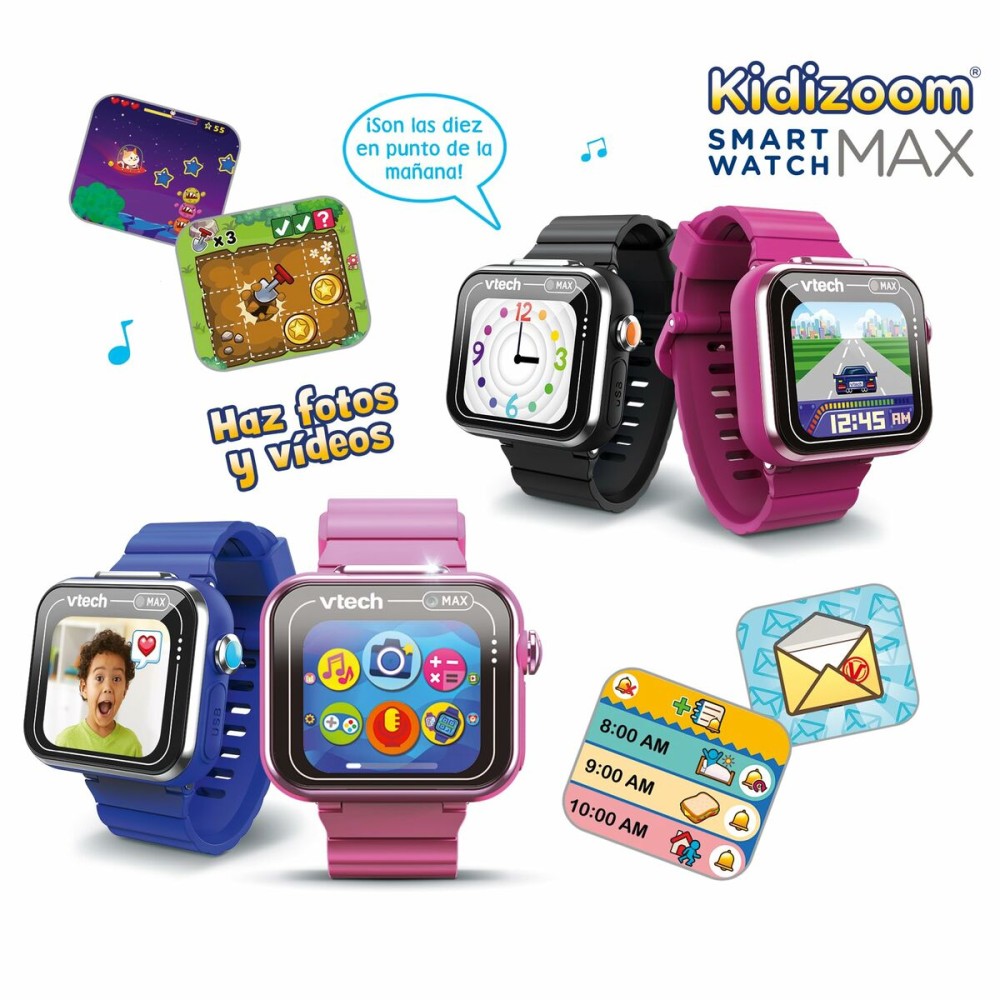 Montre Enfant Vtech Kidizoom Smartwatch Max 256 MB Interactif Rose