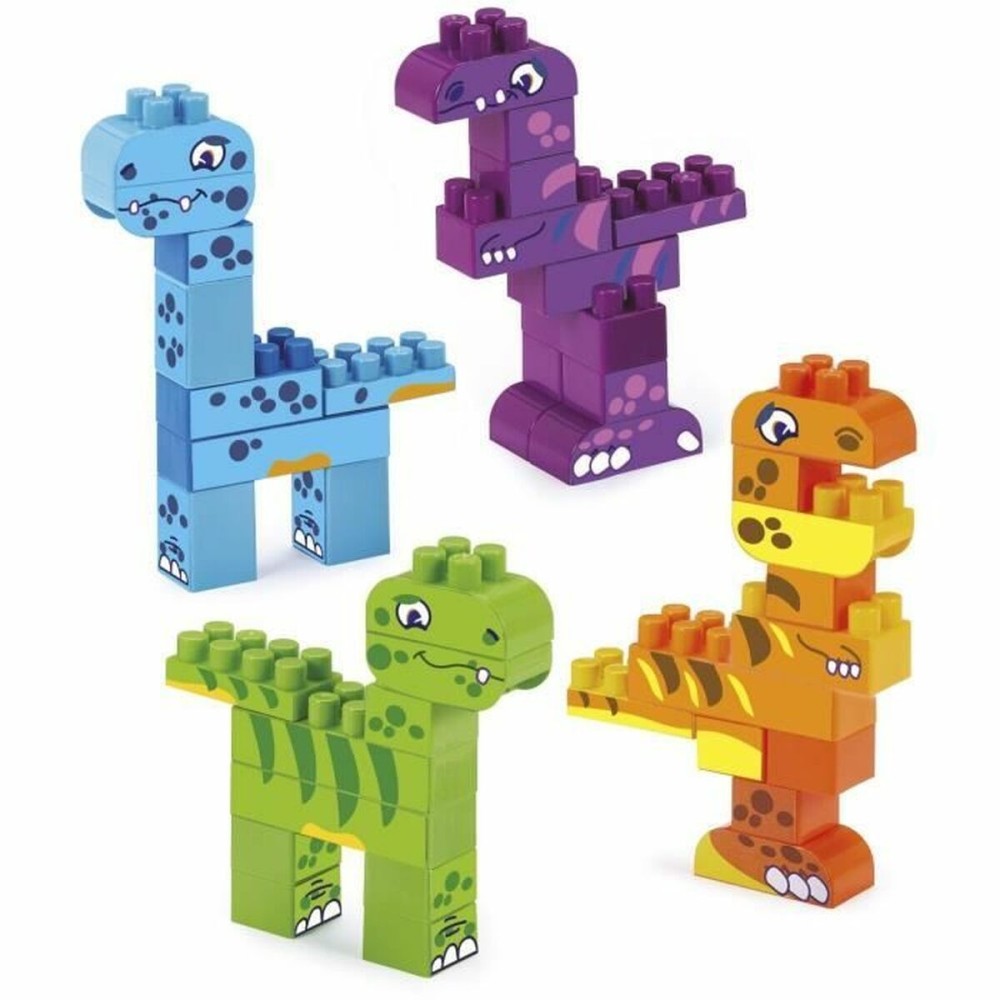 Playset Ecoiffier Dinosaur box Dinosaurs 150 Pieces