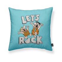 Cushion cover The Flintstones Let's Rock A Multicolour 45 x 45 cm