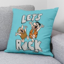 Cushion cover The Flintstones Let's Rock A Multicolour 45 x 45 cm