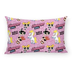 Cushion cover Powerpuff Girls Powerpuff C Multicolour Pink 30 x 50 cm