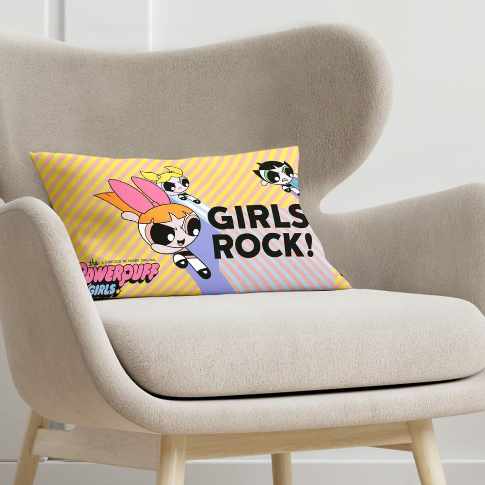 Cushion cover Powerpuff Girls Girls Rock C Multicolour 30 x 50 cm