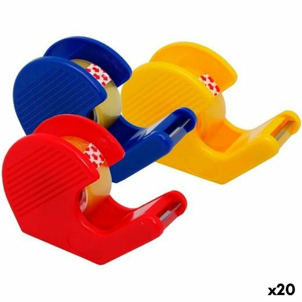 Sellotape Dispenser Bismark Multicolour (20 Units)