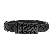 Men's Bracelet Police PJ25729BLB.01-S Leather