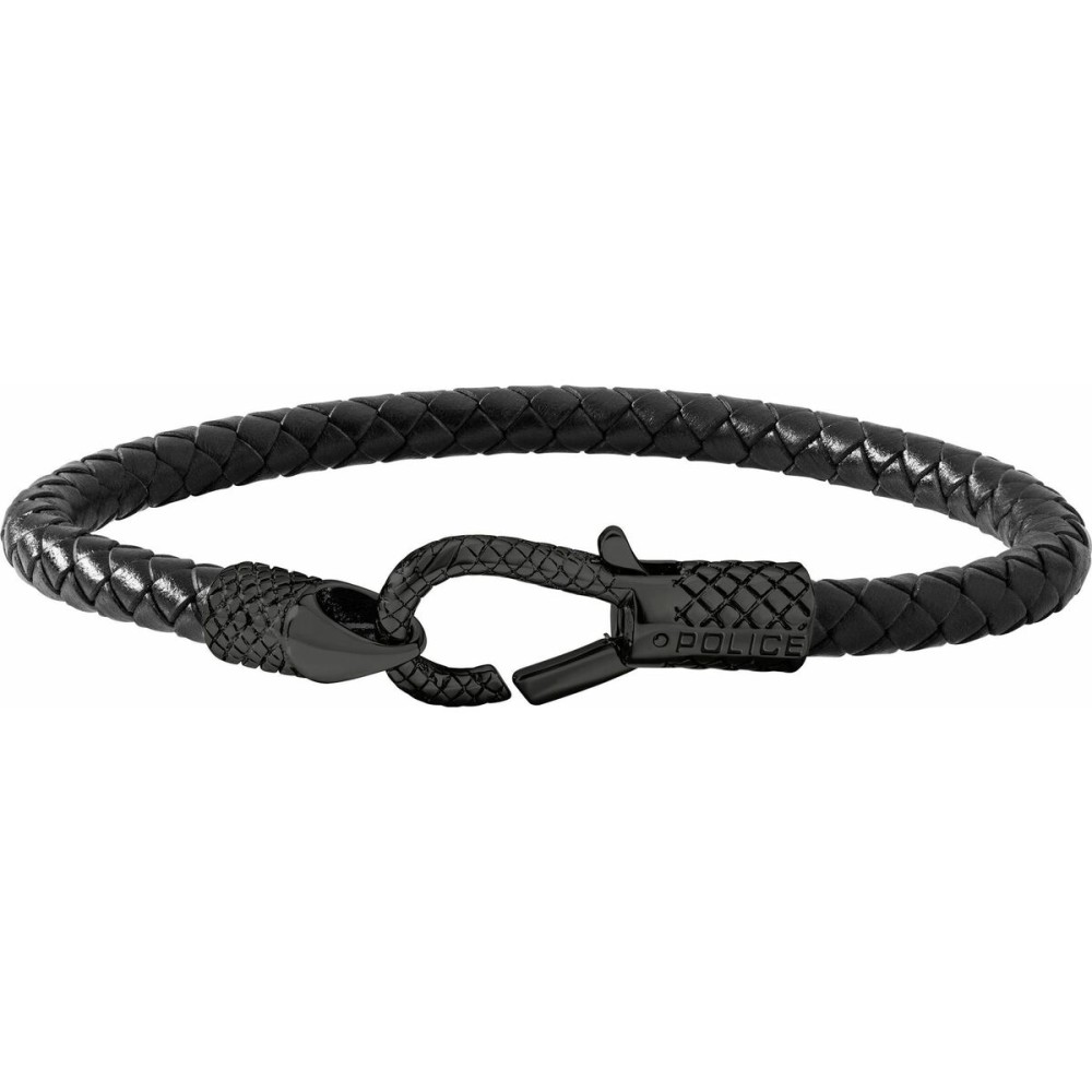 Bracelet Homme Police PJ26491BLB.02 Cuir 19 cm