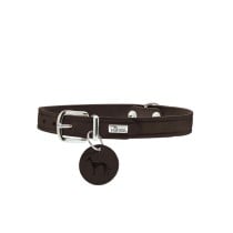 Collier pour Chien Hunter Aalborg Chocolat M 38-47 cm