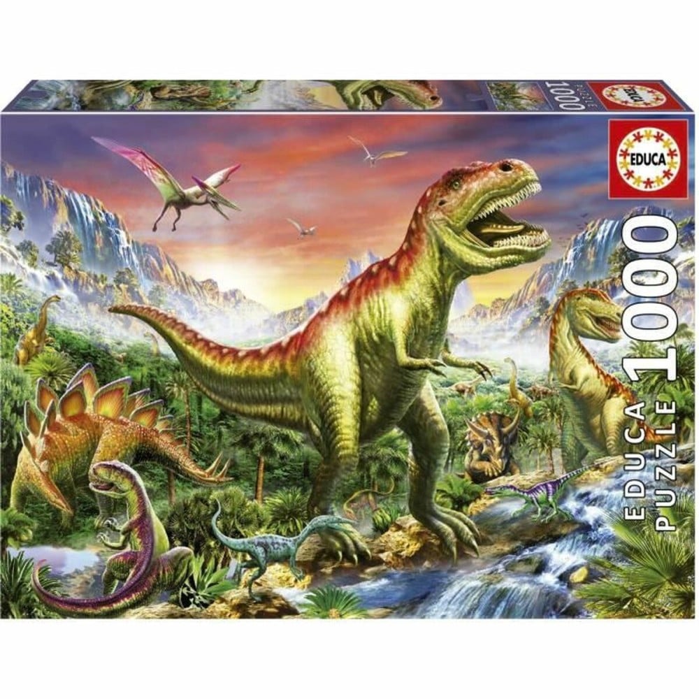 Puzzle Educa 1000 Pièces Dinosaures