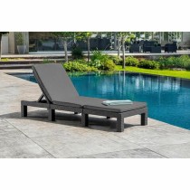 Sun-lounger Allibert by KETER Daytona De Luxe 187 x 58 x 29 cm Grey