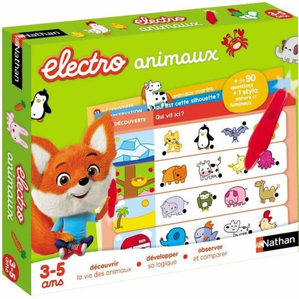 Board game Nathan Electro - Animals