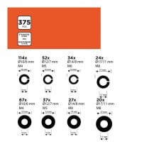 Rondelles Black & Decker Plate De Sécurité 375 Pièces