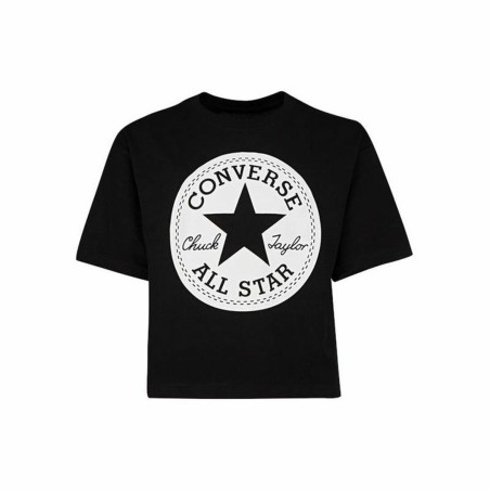 T shirt à manches courtes Signature  Converse  Chuck Patch Boxy Noir