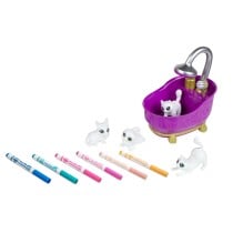 Playset Washimals Pets Crayola 74-7453 Baignoire 6 Pièces