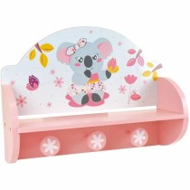 Portemanteau Fun House Rose Bois MDF (33 x 46 x 15 cm)