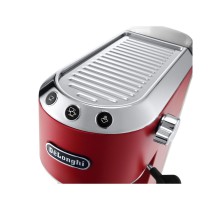 Kolben-Kaffeemaschine DeLonghi 0132106169 Edelstahl Rot 1 L