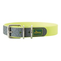 Hundehalsband Hunter Convenience Gelb (38-46 cm)