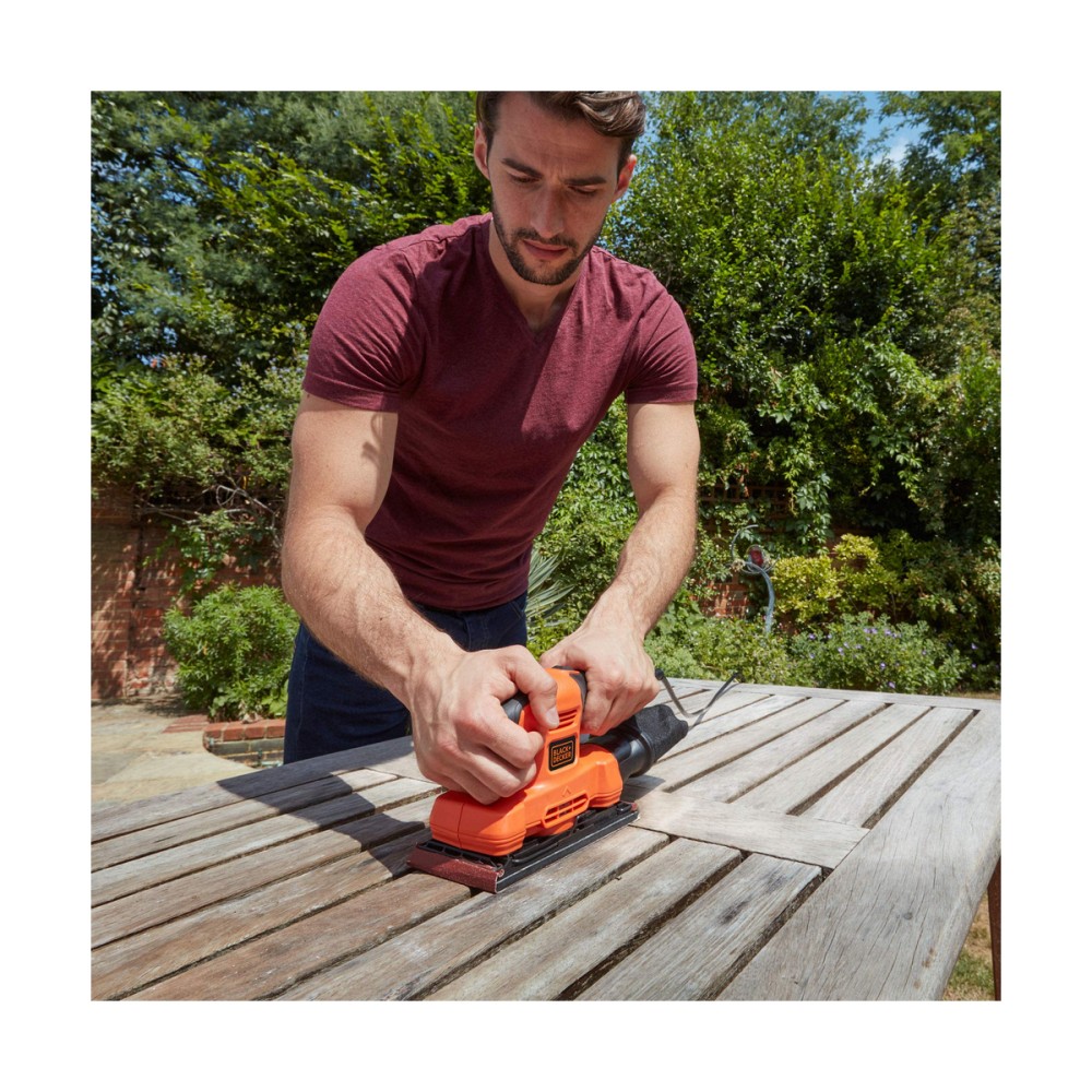 Ponceuse orbitale Black & Decker BEW220 150 W